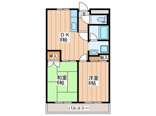 パレ音羽の物件間取画像